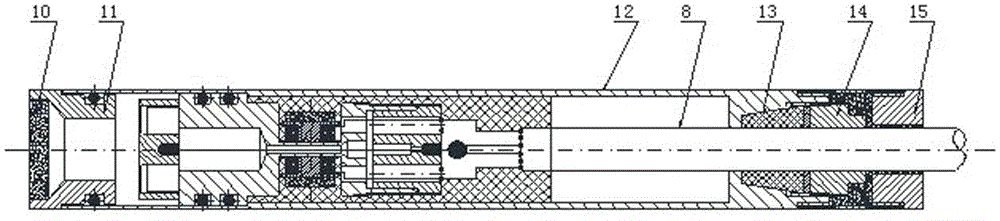 Vibrating wire piezometer encapsulating method