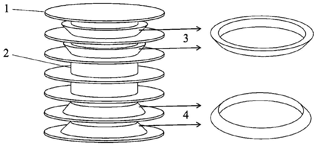 Coil winding framework for improving critical current of superconducting coil and winding method of coil winding framework