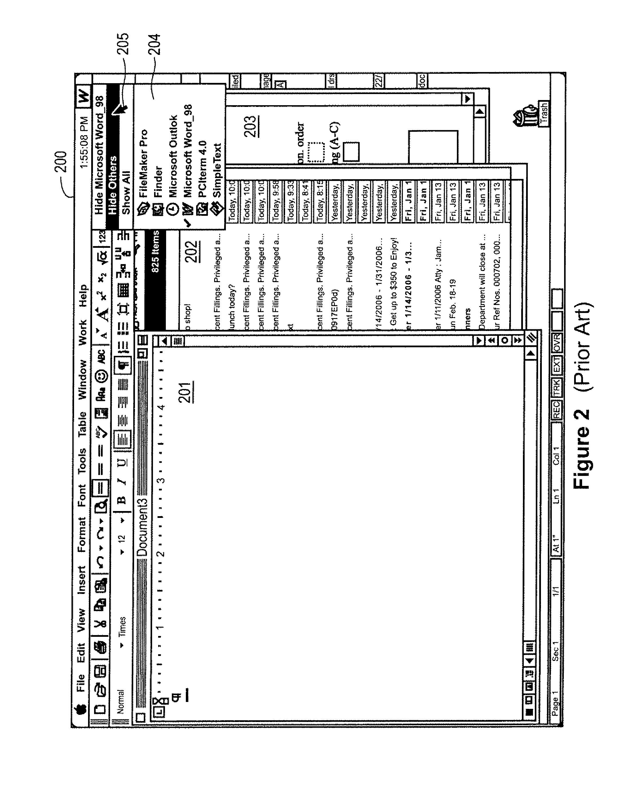 Methods of manipulating a screen space of a display device