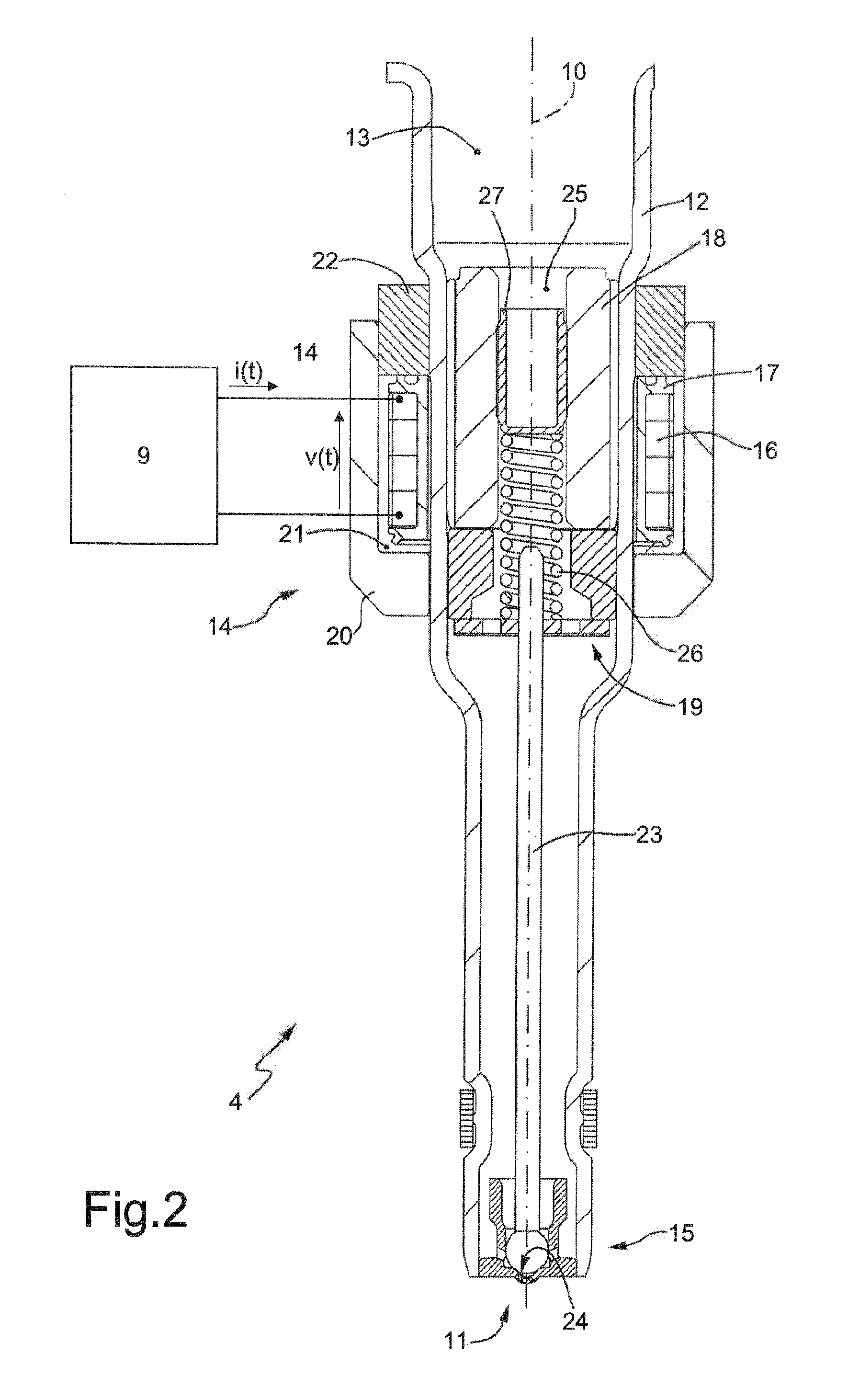 Method of controlling an electromagnetic fuel injector