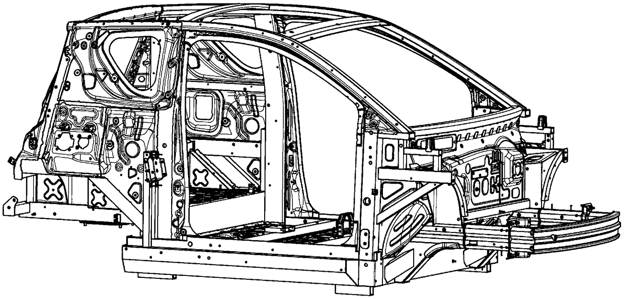 Body structure of electric vehicles