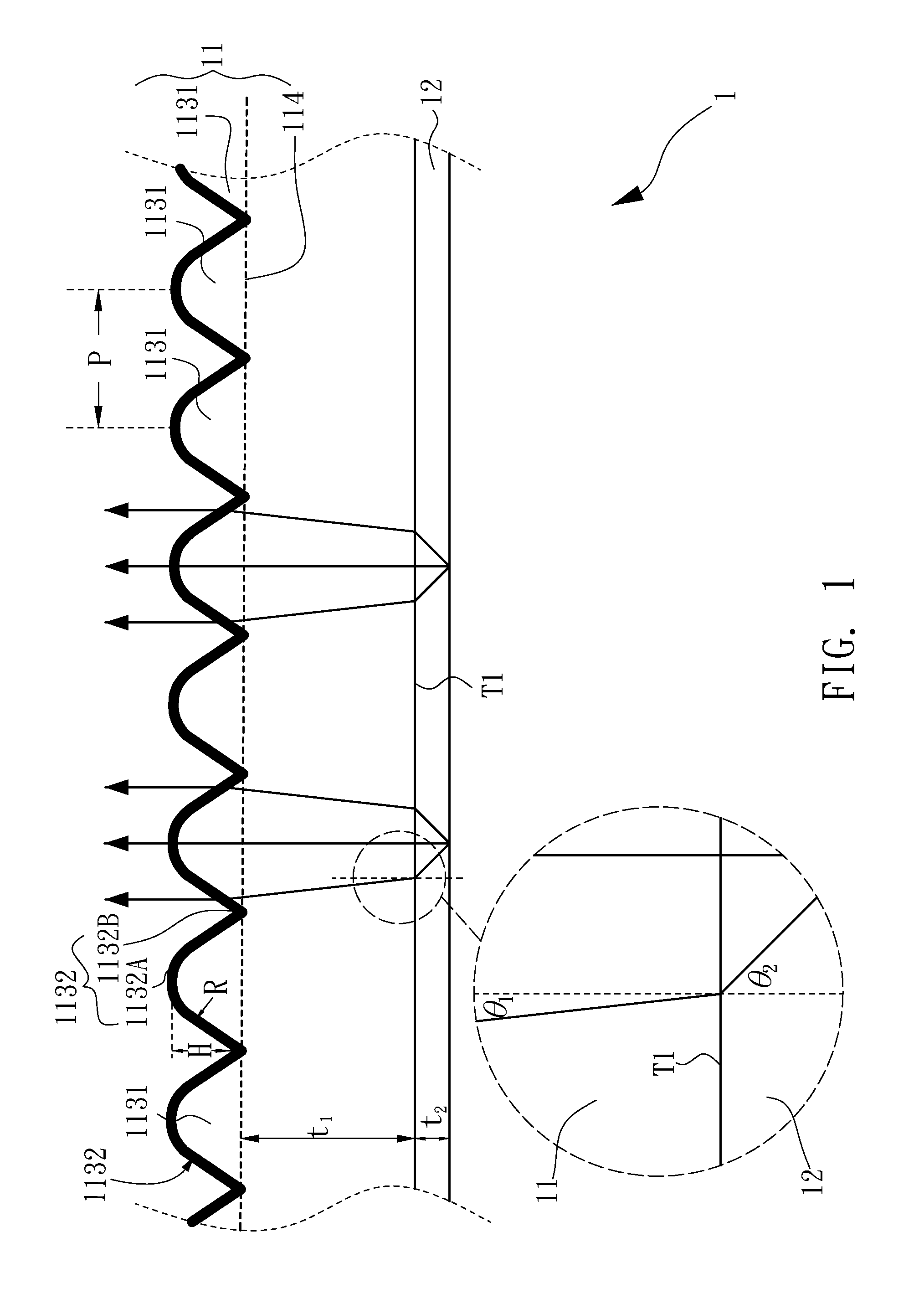 Optical device with lenticular arrays, edge-type backlight module and direct-type backlight module