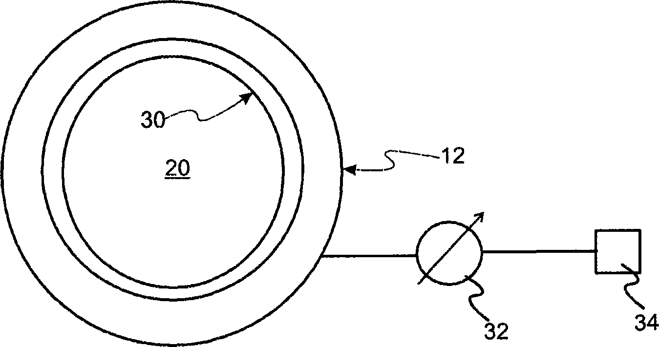 Method For Online Detection Of Liner Buckling In A Storage System For Pressurized Gas