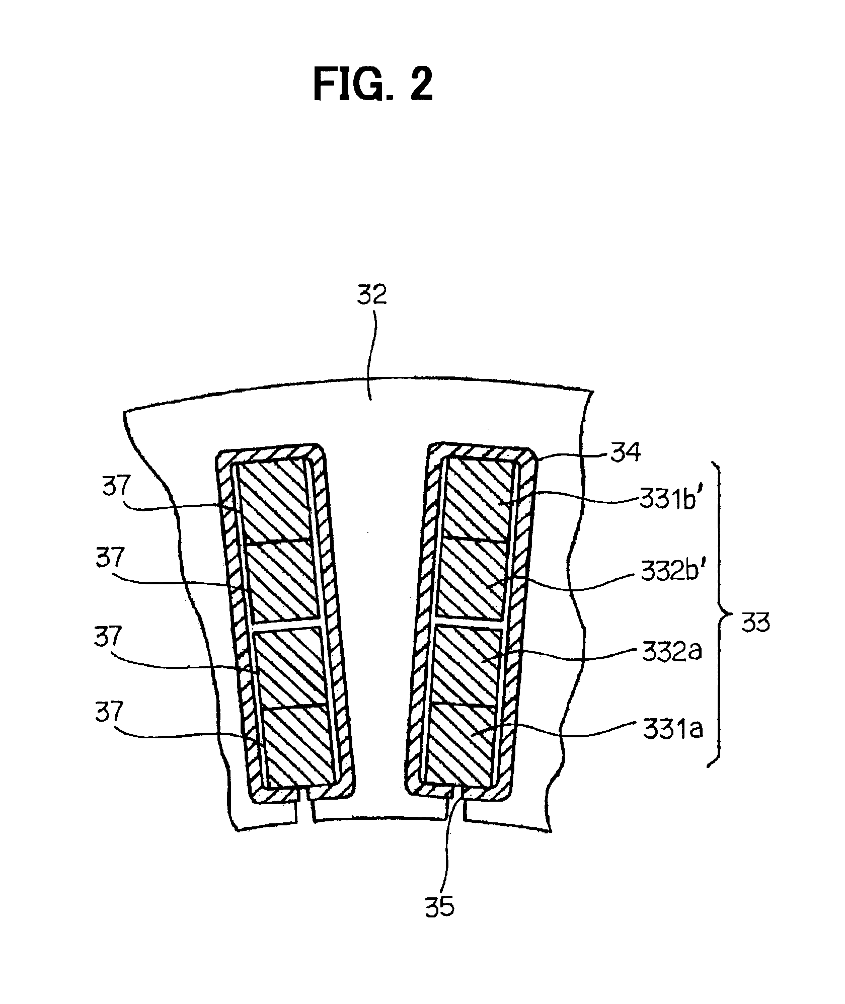 Stator for a vehicular rotary electric machine and a manufacturing method thereof
