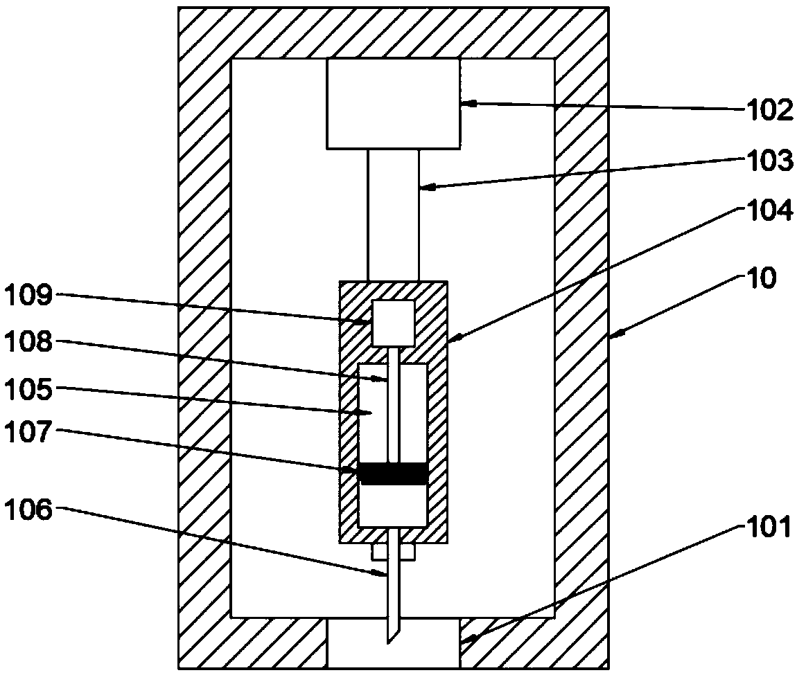 Micropipettor based on automatic suction and transfer technology