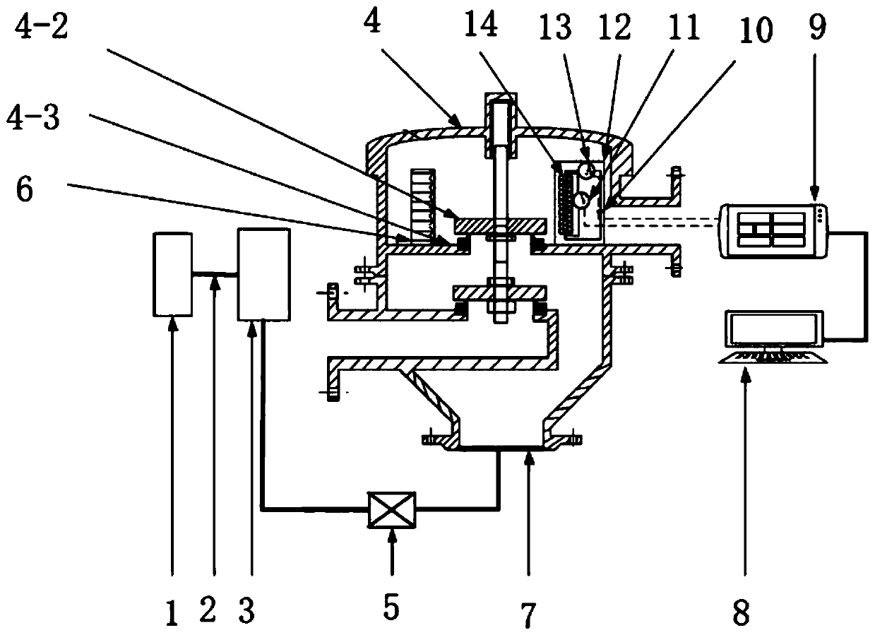 Method for testing opening of breather valve