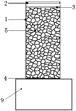 Ground rainwater diversion system for sponge city construction and application method