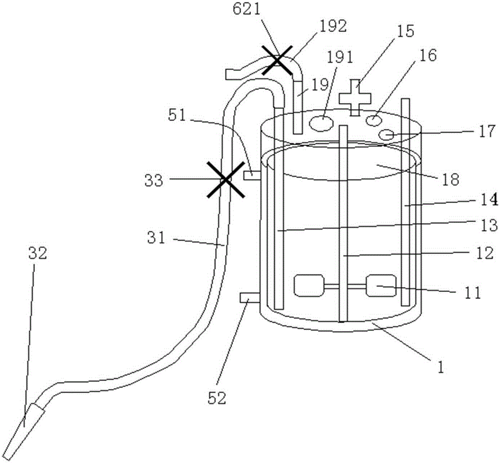 Microbial medium preparation device, microbial medium preparation method and packaging method