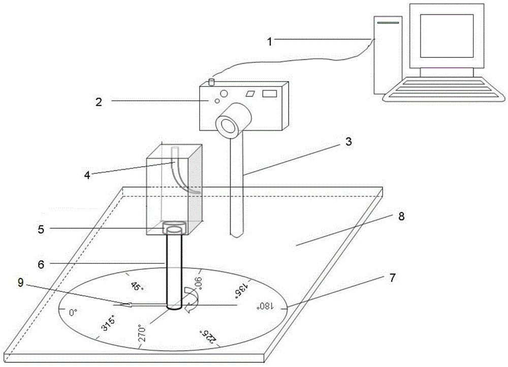 Method and device for detecting root canal preparation effect in stomatology teaching