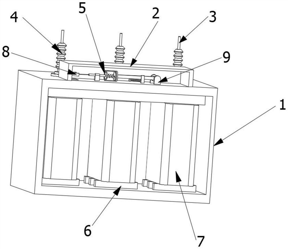 Overload automatic protection energy-saving transformer