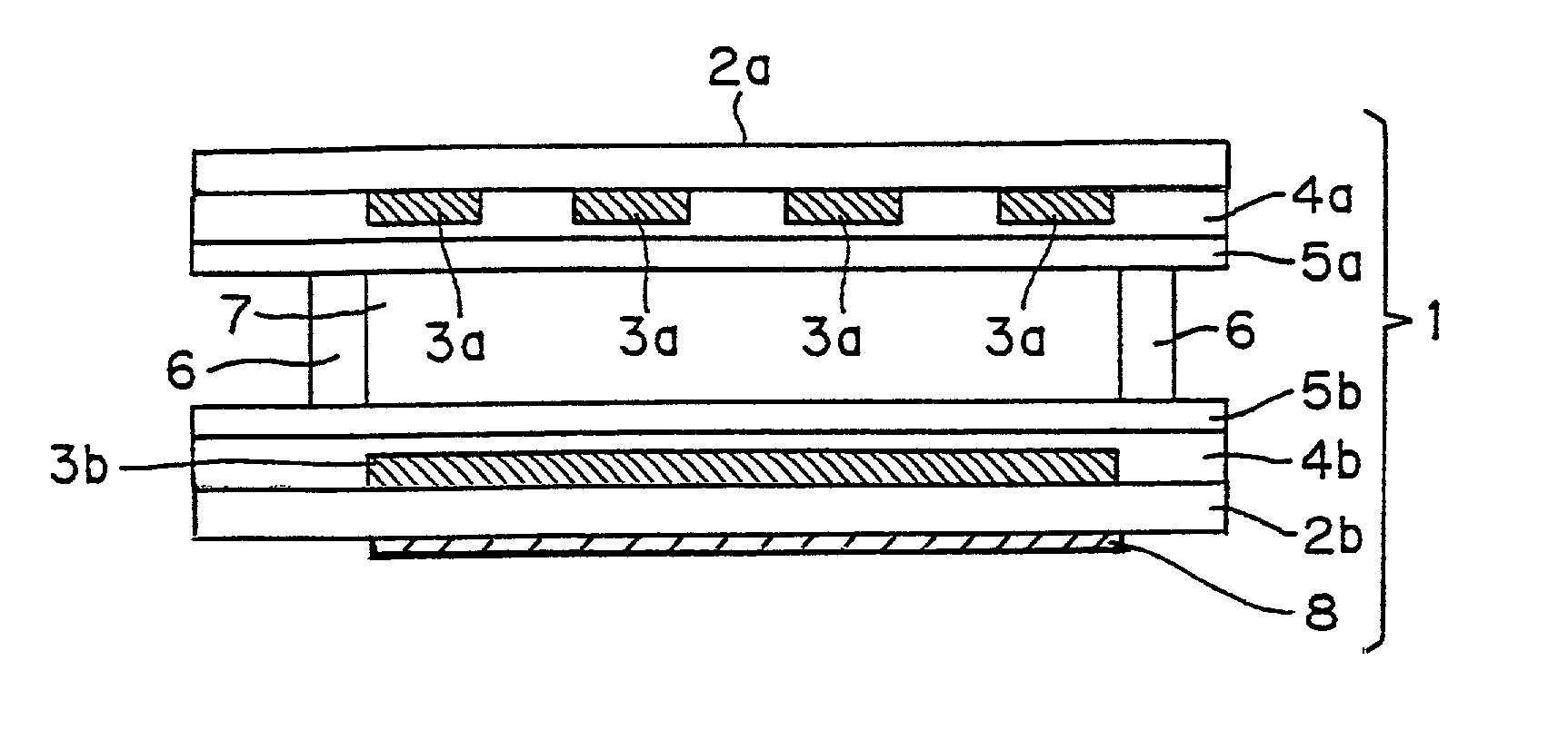 Liquid crystal optical element and test method for its boundary layer