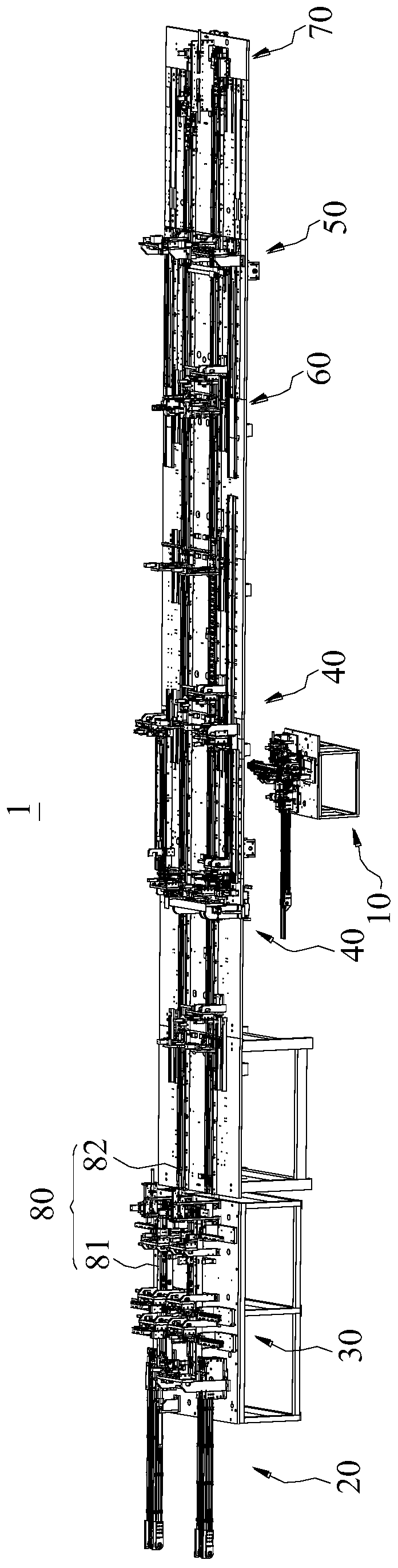 Socket surface shell assembling system and socket production line