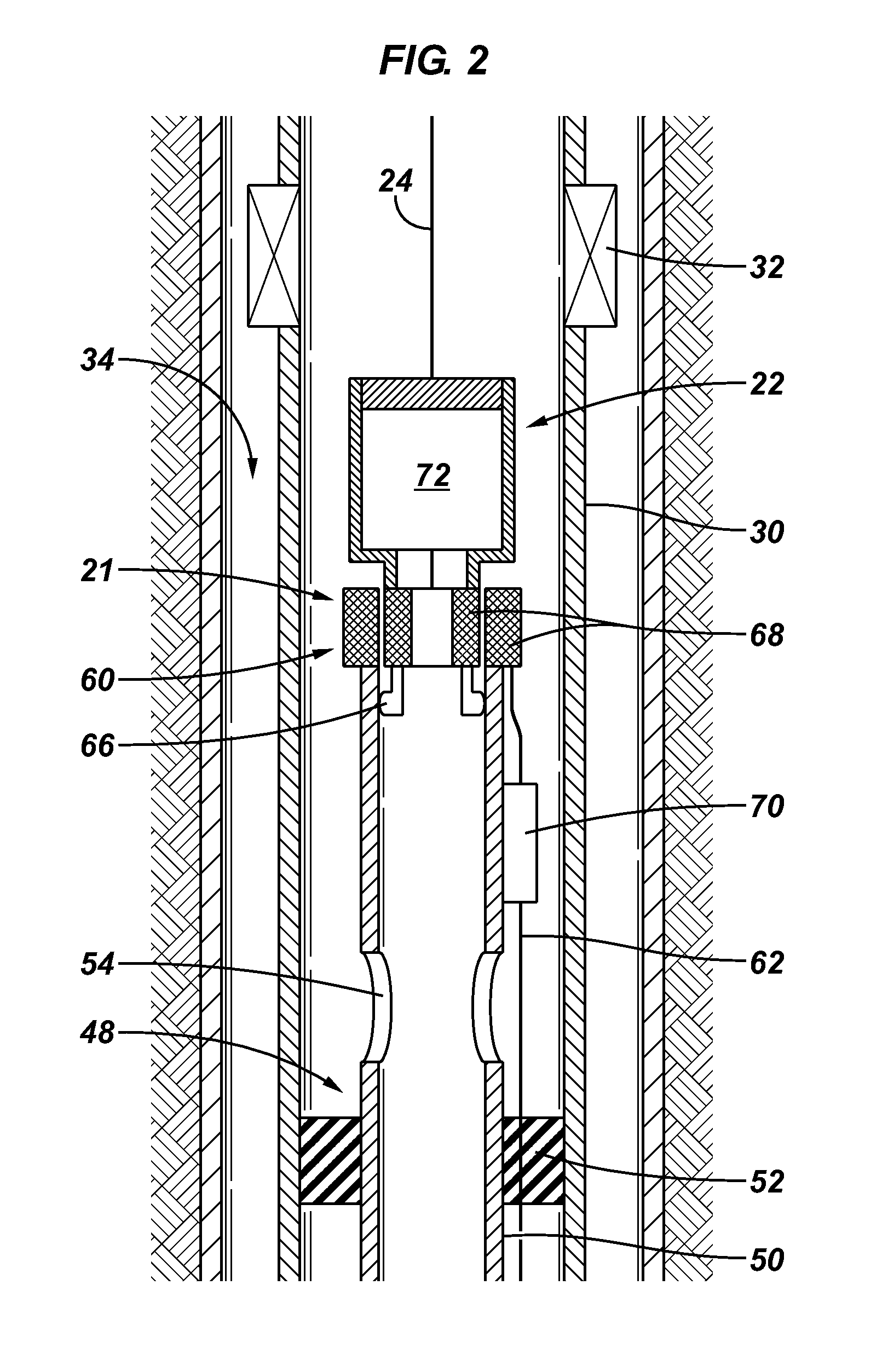 Through tubing intelligent completion system and method with connection