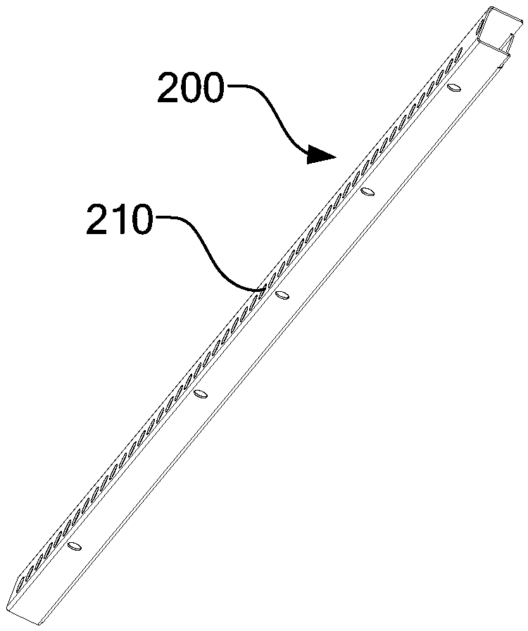 Side wall doorway structure module of train, and train