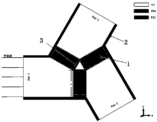 A highly directional terahertz circulator based on zero-refractive-index metamaterials