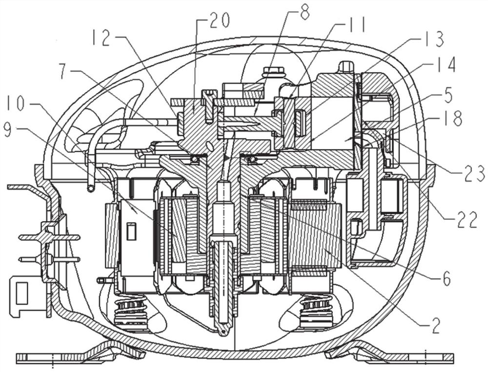 Single-stage reciprocating piston compressor for mixed refrigerant