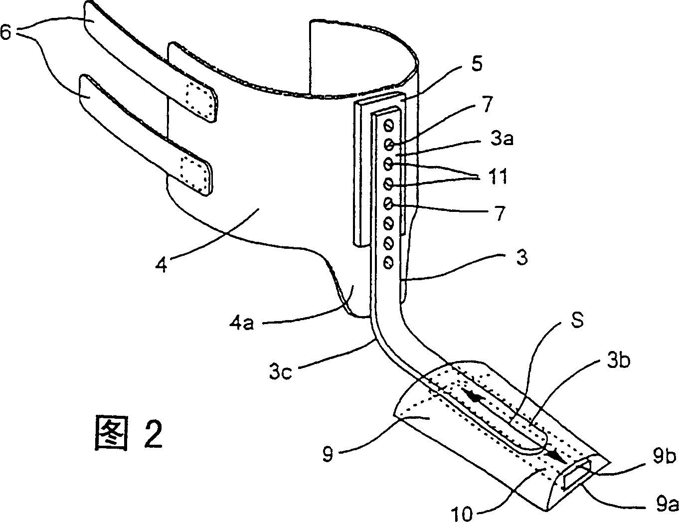 Device for drop foot