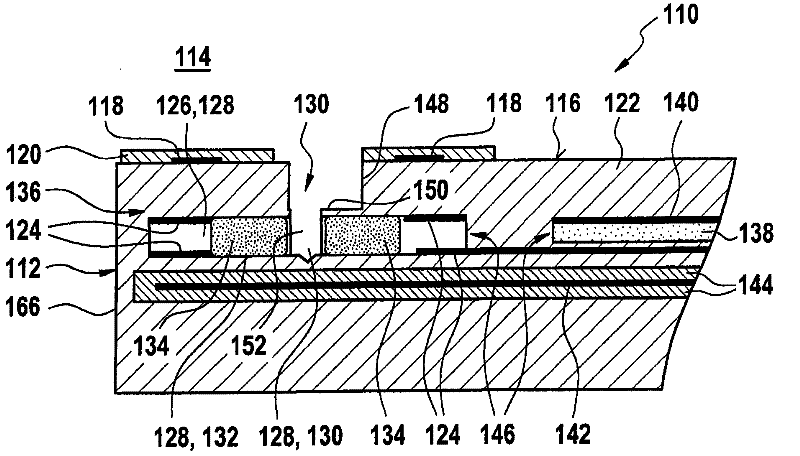 Sensor element with improved air inlet