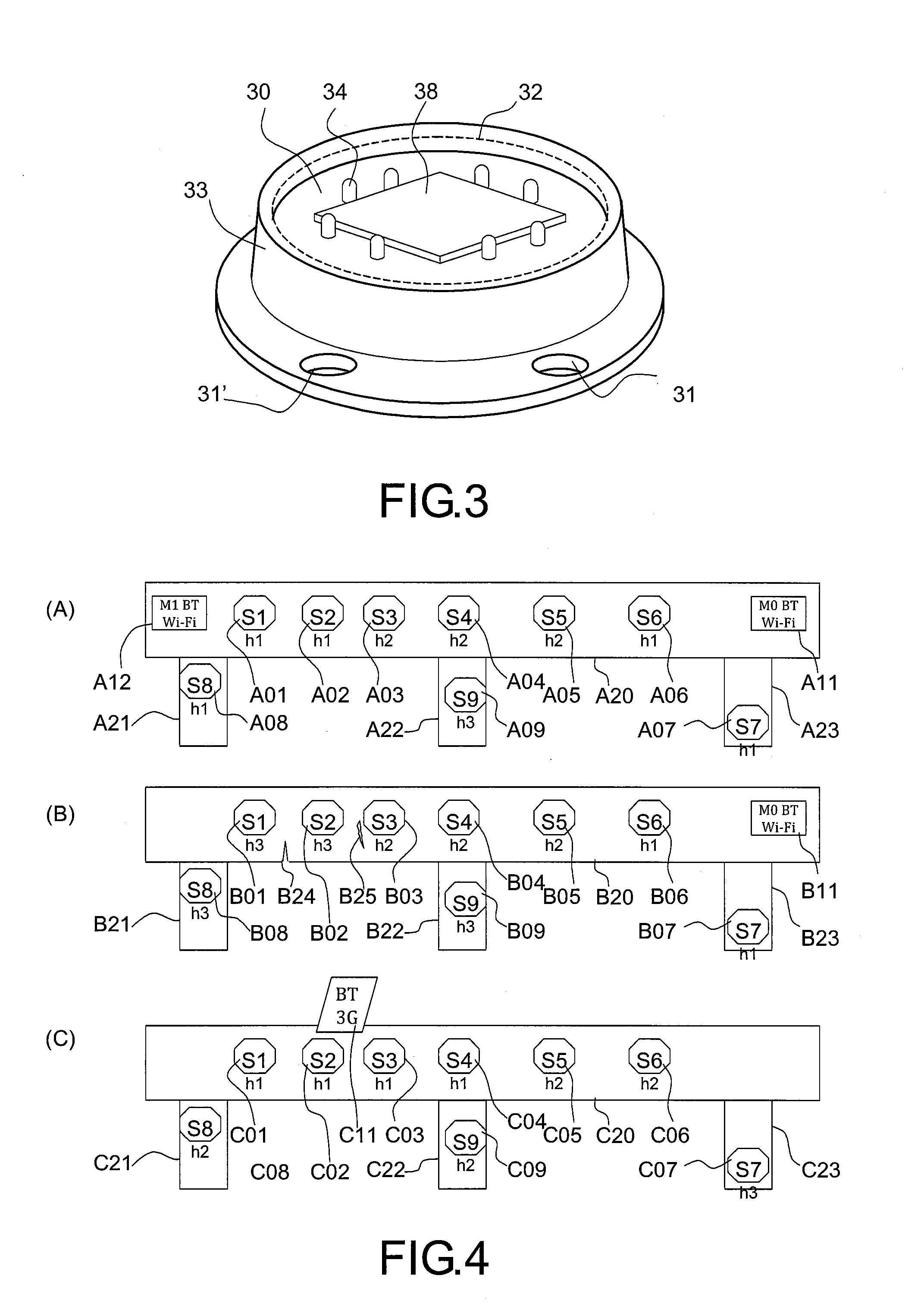 Solar light-emitting diode lamp wireless sensor device for monitoring structure safety in real-time