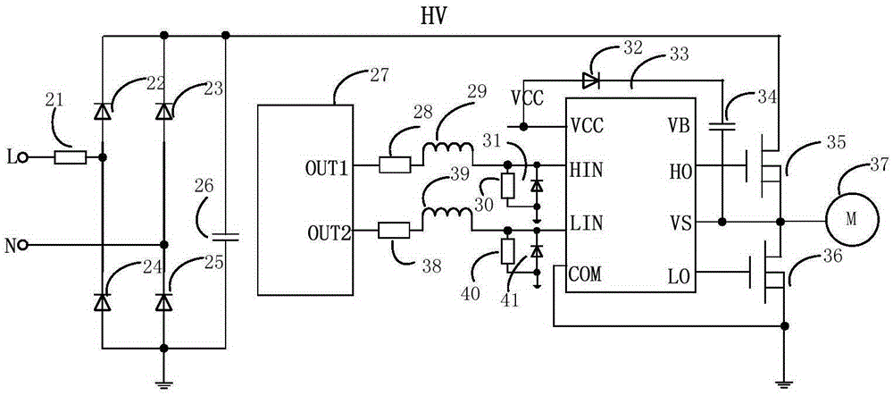 Input overvoltage protection circuit used for high-voltage integrated circuit