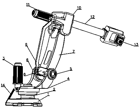 High-degree-of-freedom mechanical arm