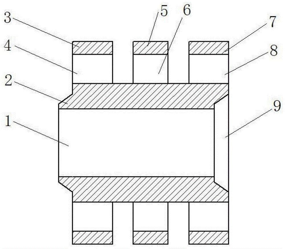 f304/f304l double-standard stainless steel flange and its production process