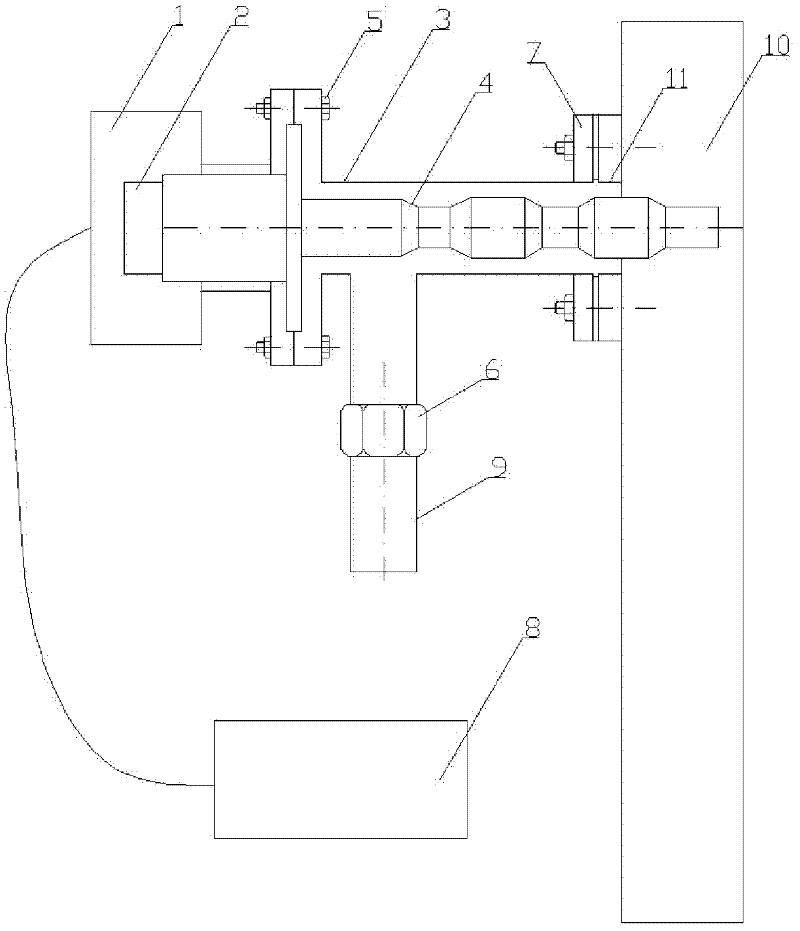Device and method for restraining and eliminating dirt of recycled water plate heat exchanger on line
