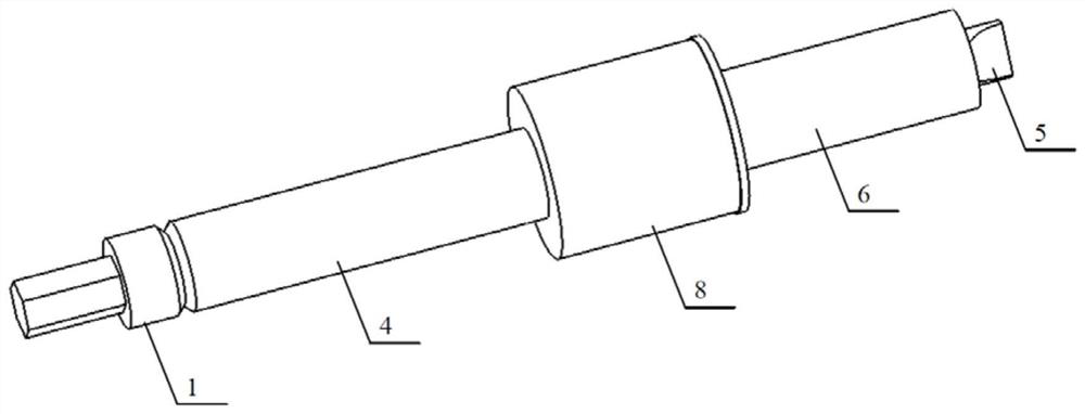 A cutter head conversion device with protection function