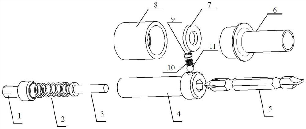 A cutter head conversion device with protection function