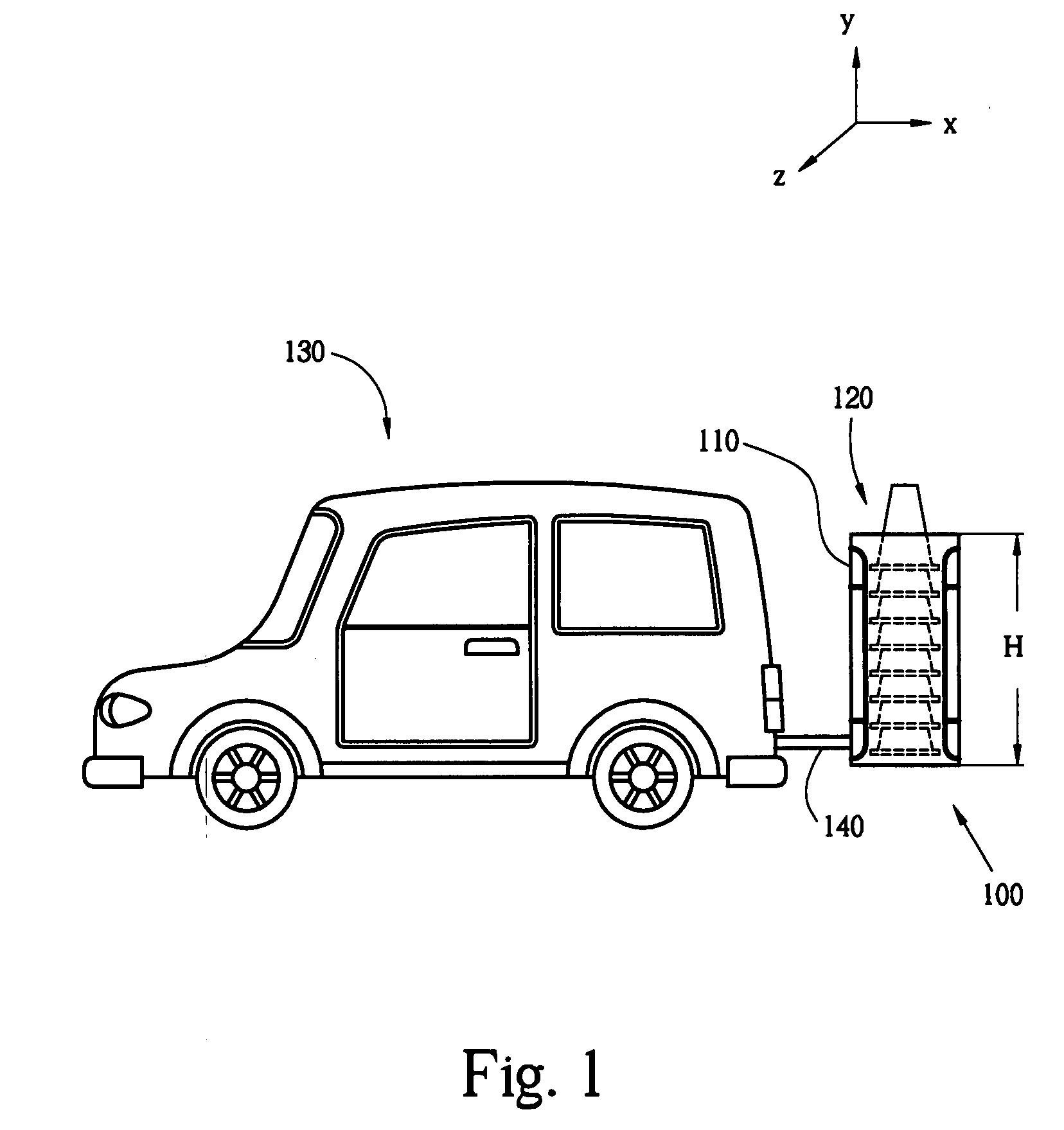 Safety cone placing device and method
