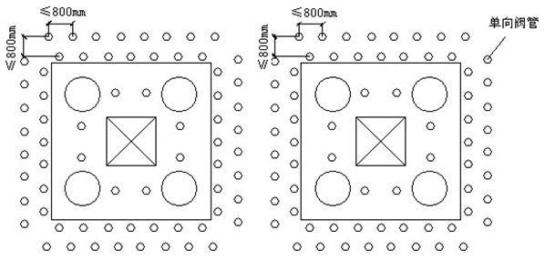 Method for reinforcing existing pile foundation in collapsed loess area by slip casting