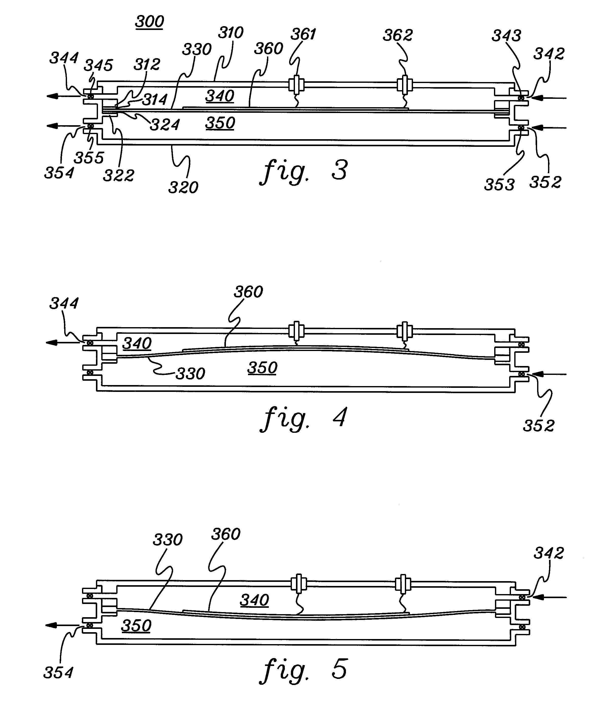 Dual-chamber fluid pump for a multi-fluid electronics cooling system and method