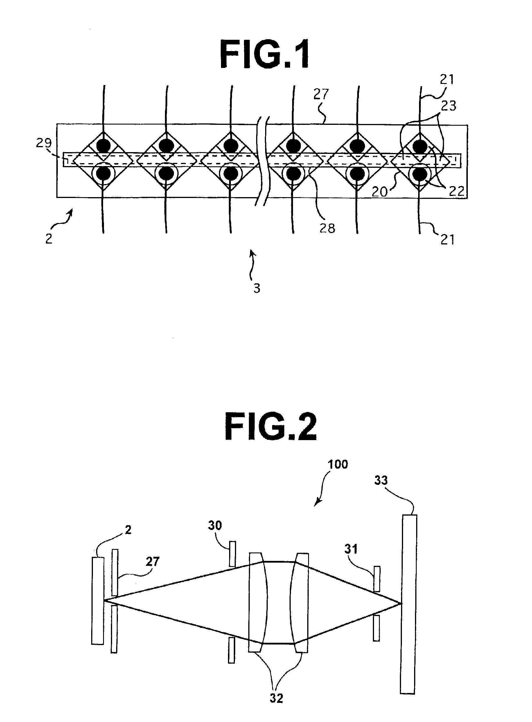 Linear light source and reading light exposure apparatus