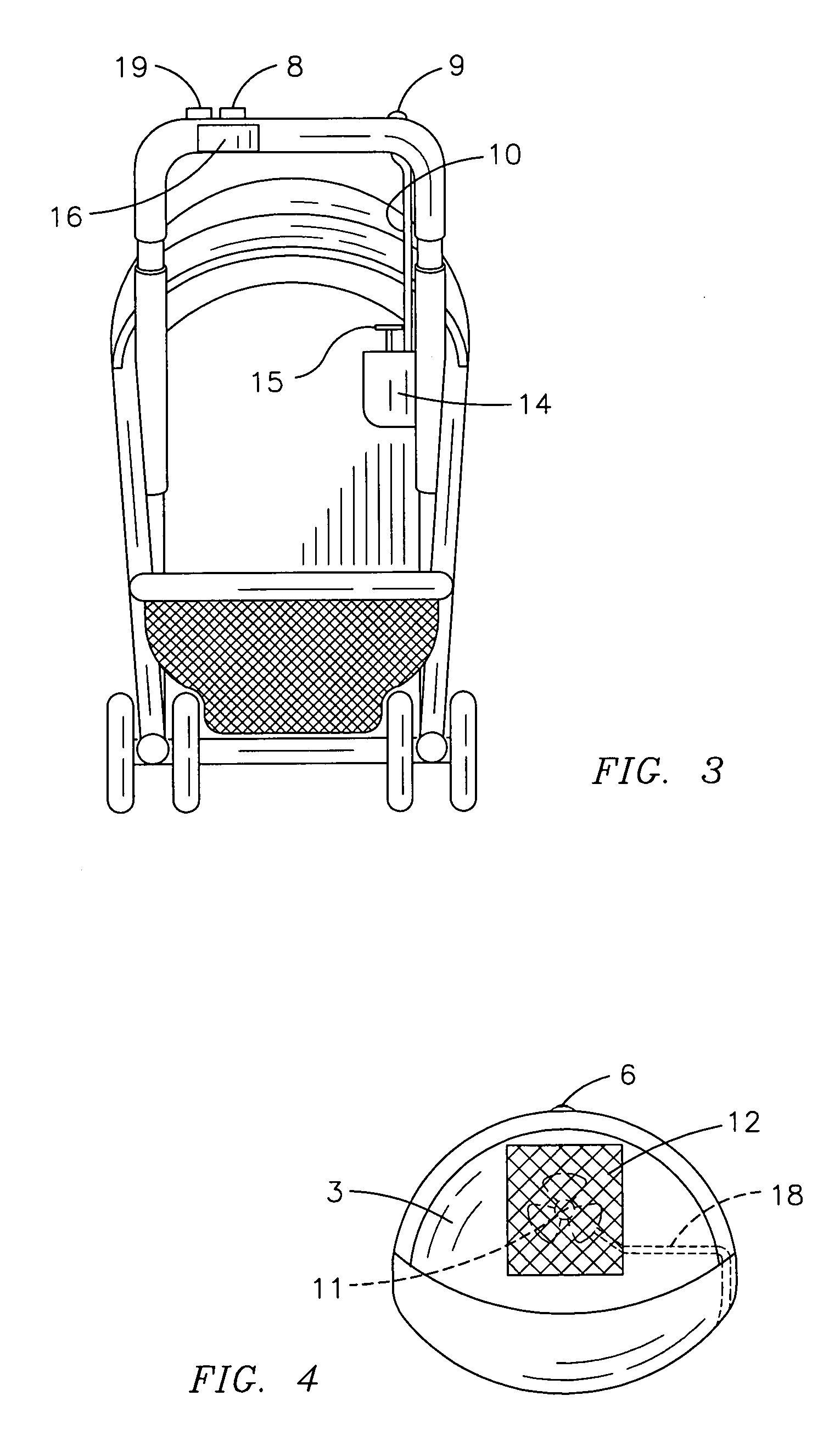 Stroller with misting system