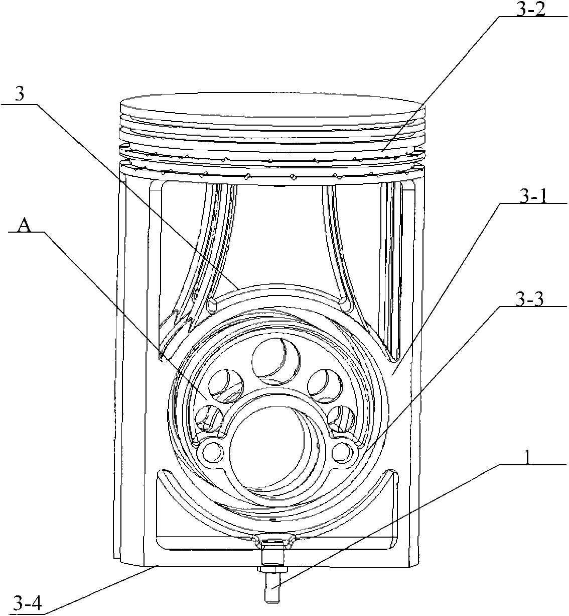 Oil pump and equipment for connecting rod-free reciprocating-rotating movement conversion mechanism