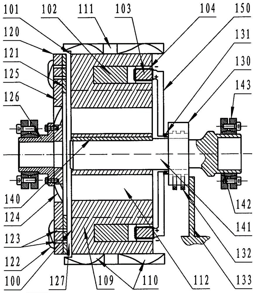 Permanent magnet speed regulation, braking or load device with adjustable coupled magnetic flux