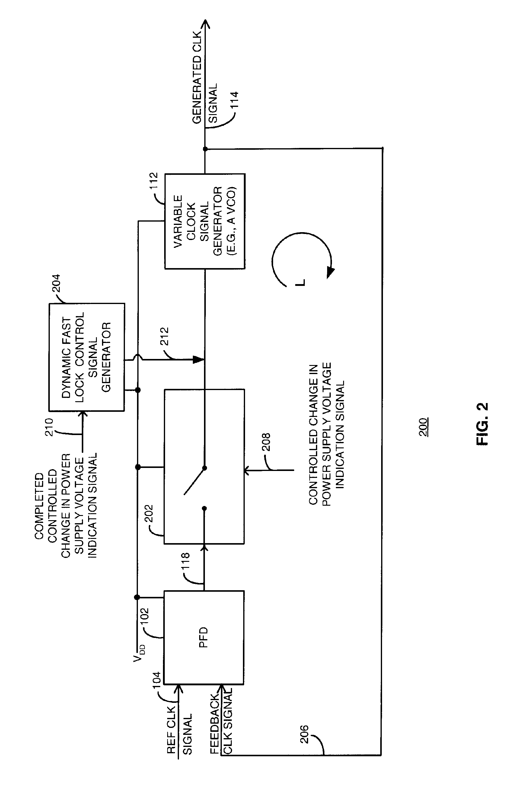 Method and apparatus for fast locking of a clock generating circuit