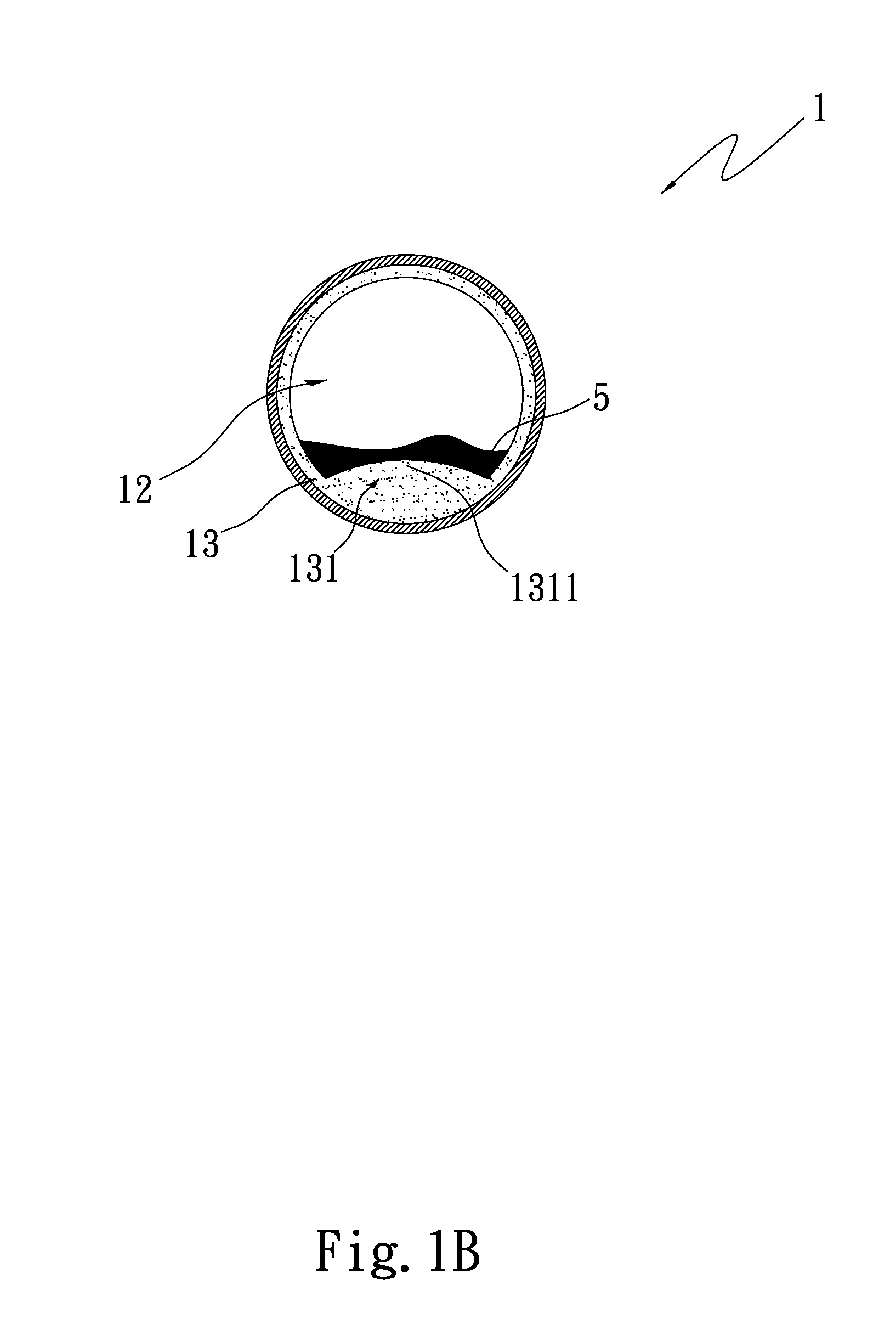 Heat pipe heat dissipation structure
