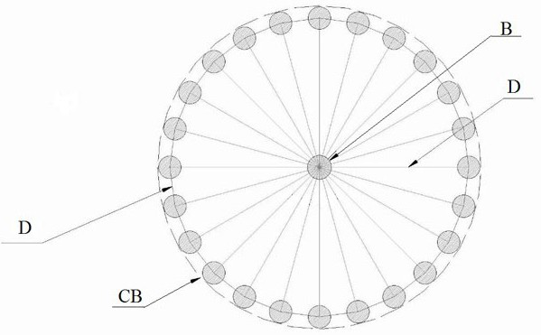 A method for establishing a coarse-grained model of pigment carbon black based on martini force field