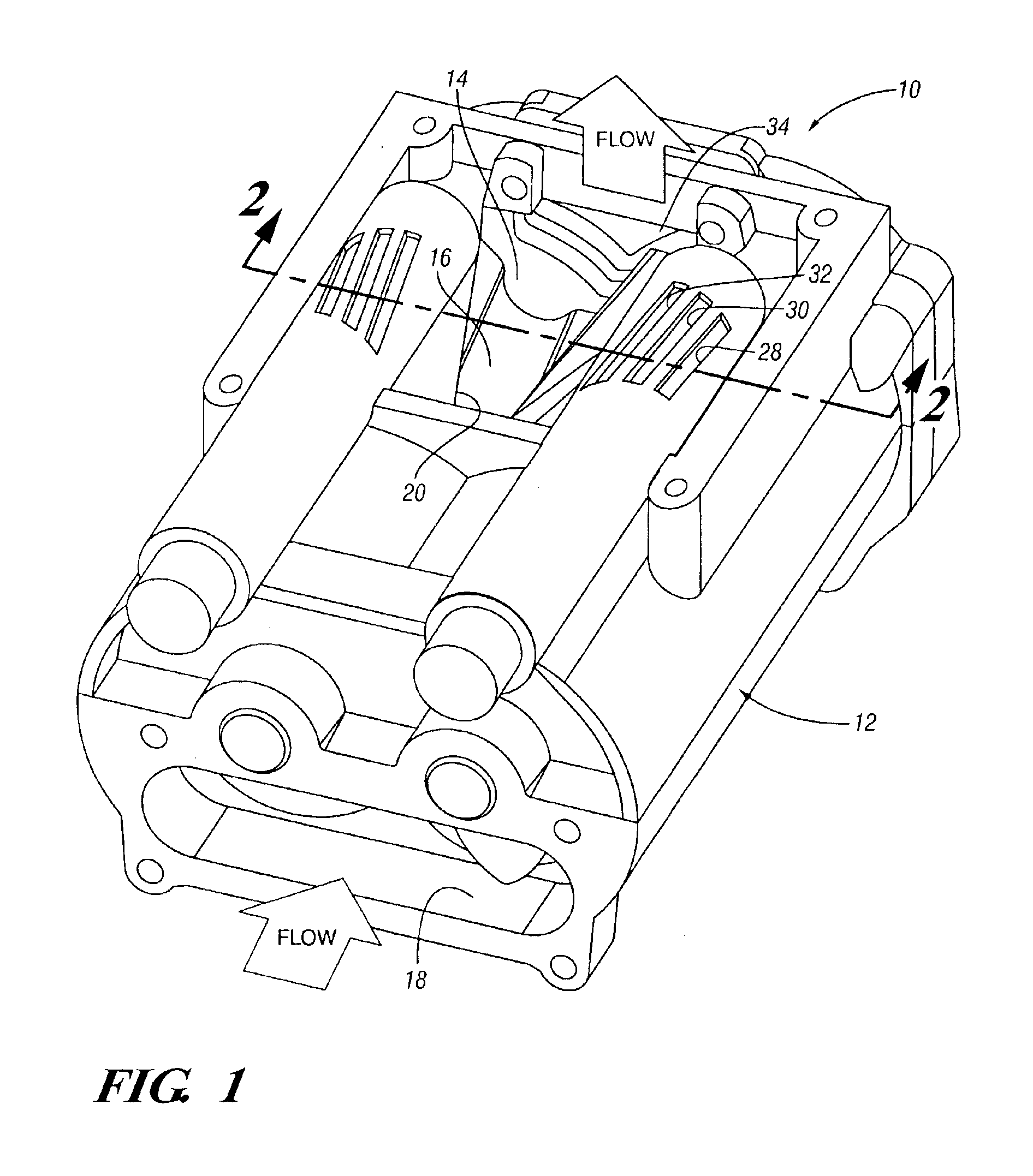 Supercharger with multiple backflow ports for noise control