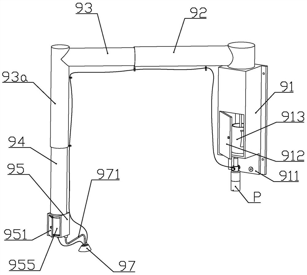 A non-contact multifunctional oxygen inhalation device for patients