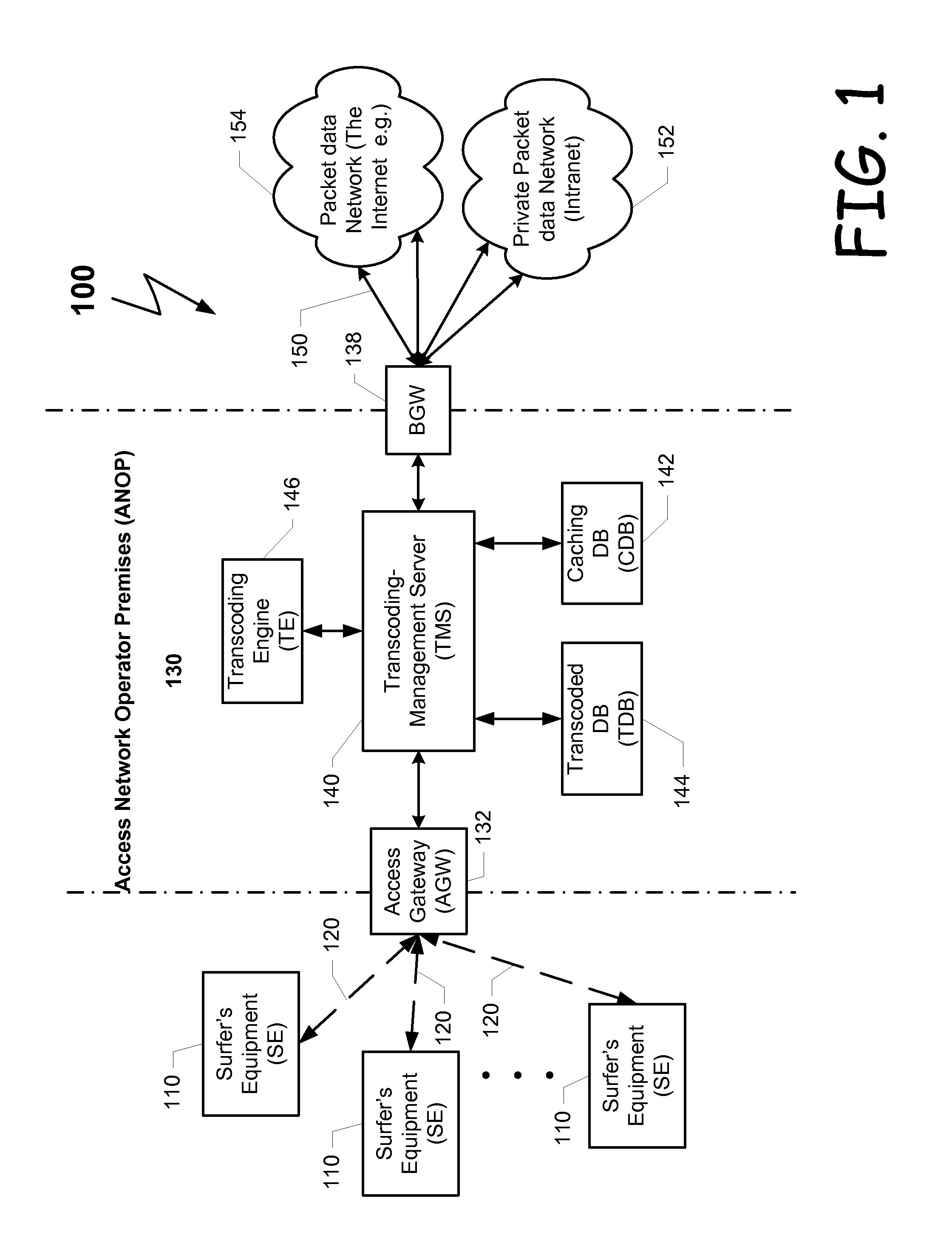 Method and system for providing the download of transcoded files