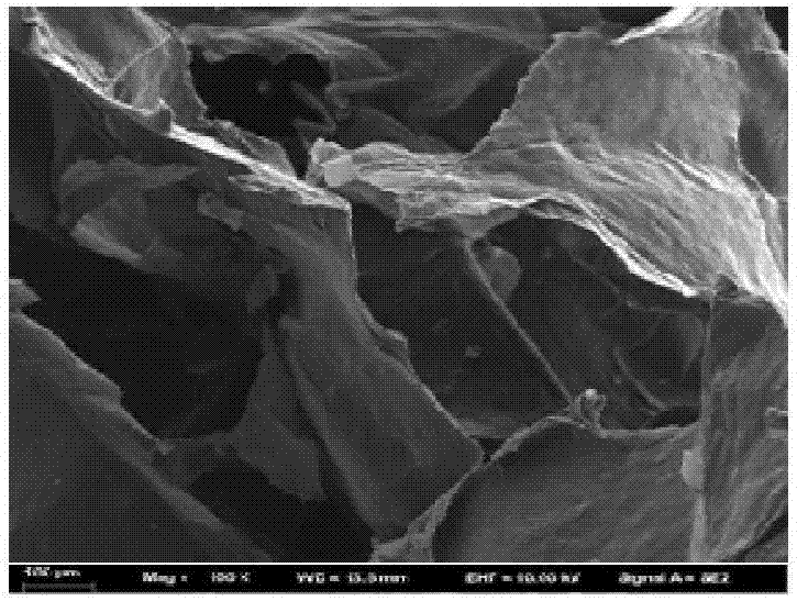 Preparation method of bamboo nanocellulose/reduced graphene oxide composite carbon aerogel and application of preparation method