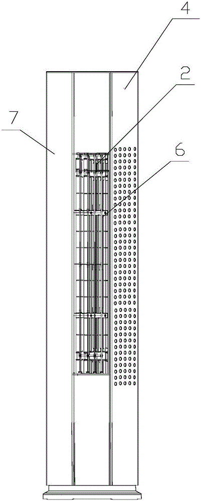 Floor air conditioner indoor set and control method thereof