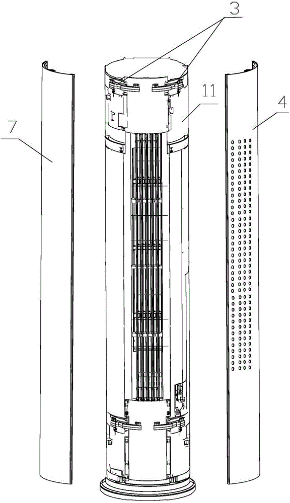 Floor air conditioner indoor set and control method thereof