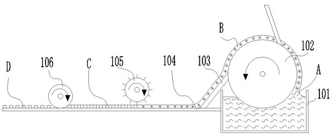 Equipment for continuously preparing polyglycolic acid granules