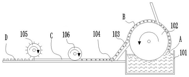 Equipment for continuously preparing polyglycolic acid granules