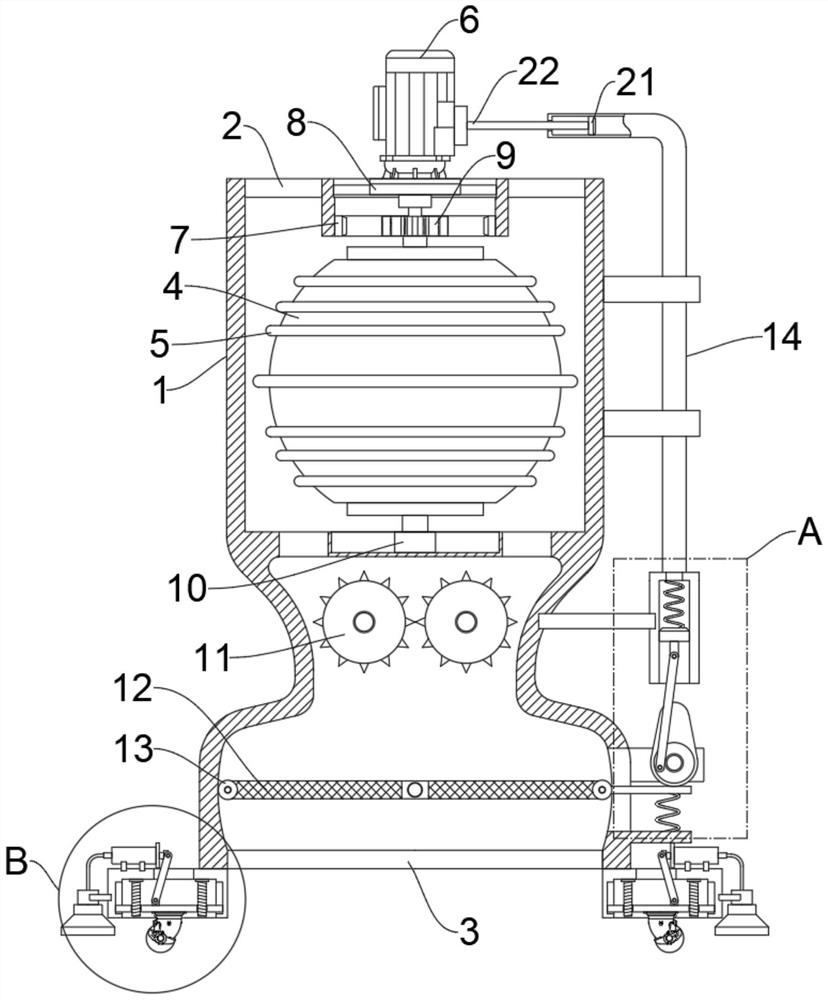 Building stone crushing and screening all-in-one machine