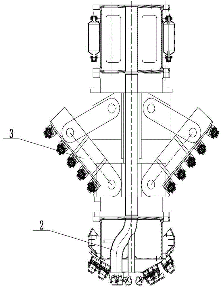 Reverse reaming method and reverse reaming drilling tool