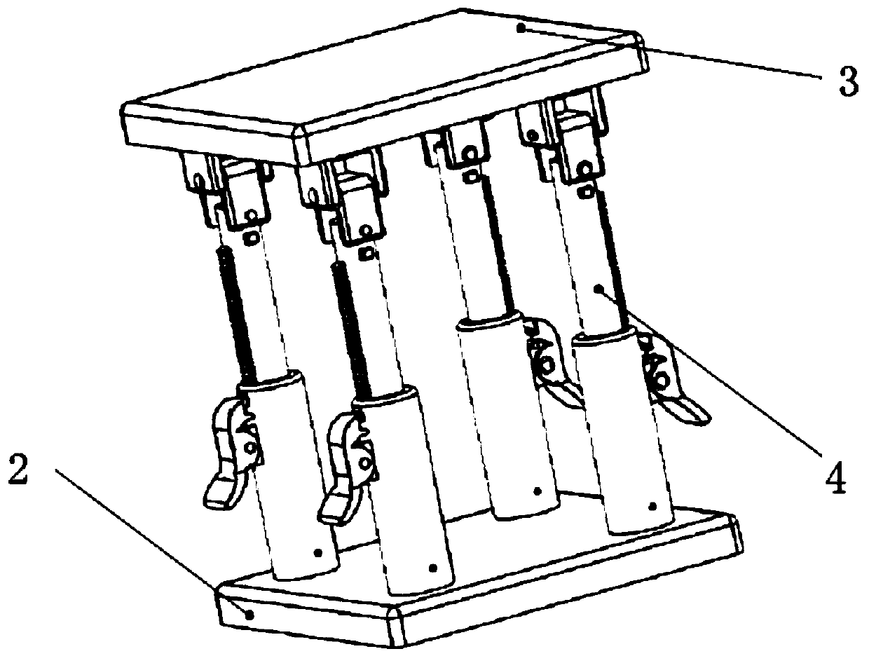 An operating platform device for laser cladding